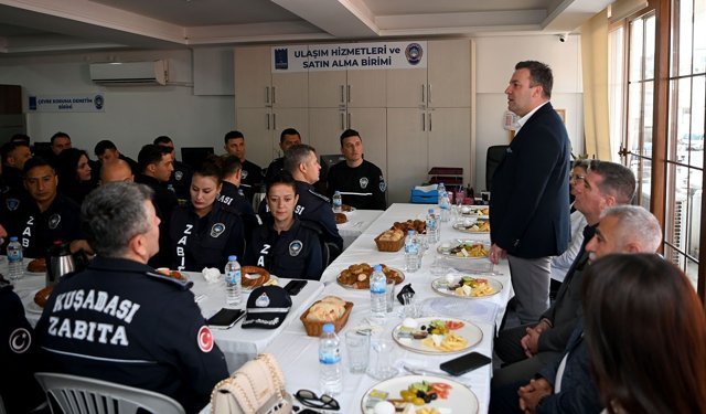 Başkan Vekili Demirtaş'tan Zabıta Personeline Ziyaret
