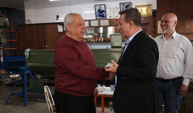 Başkan Yetişkin'den Üçüncü Sanayi Sitesi'ne Ziyaret