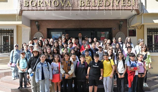 Miniklerden Bornova Belediyesi'ne Ziyaret