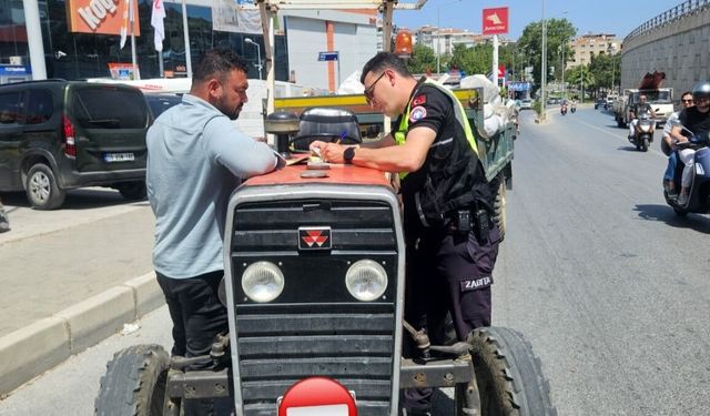 Kuşadası'nda Uygunsuz Hafriyat Kamyonlarına Ceza