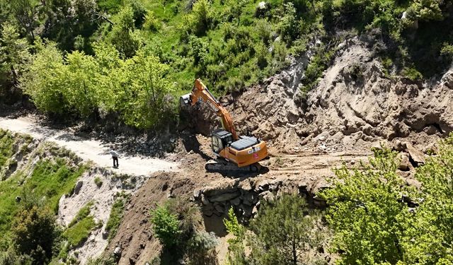 Madran Yayla Yolunda Çalışmalar Tamamlandı