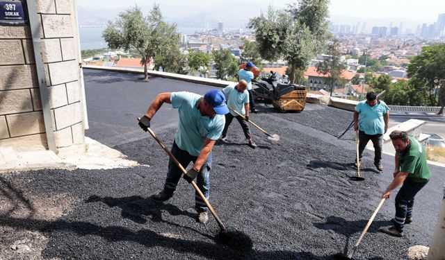 Konak'ta Hummalı Çalışma: 5 Mahallede 24 Sokak Aynı Anda Yenileniyor
