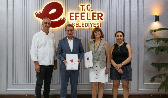 Efeler'de Tarihi Bina "Atatürk Kültür Evi" OIarak Protokole Bağlandı