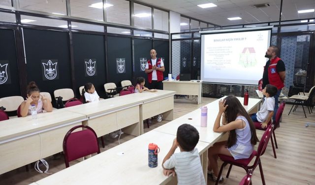 Konaklı Çocuklara Afet Farkındalık Atölyesi