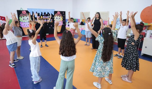 Konaklı Çocuklara Dolu Dolu Yaz Programı