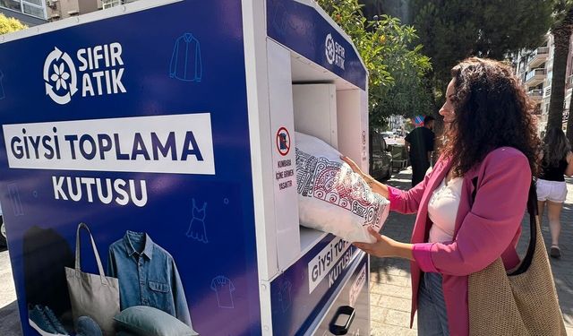 Konaklıların Eski Giysileri Çöpe Değil Geri Dönüşüme Gidiyor