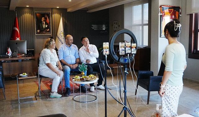 Başkan Zencirci Çinli Tanıtım Elçilerini Ağırladı