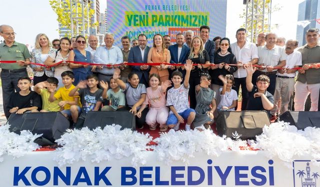 Konak 6 Bin Metrekarelik Yeni Parkına Kavuştu