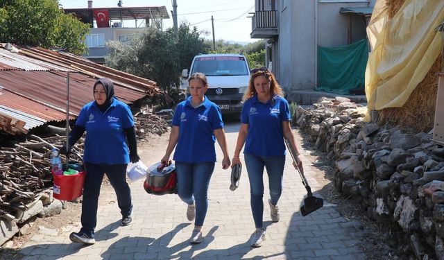 Bozdoğan'da 'Belediyen Yanında' Ekipleri Sahada