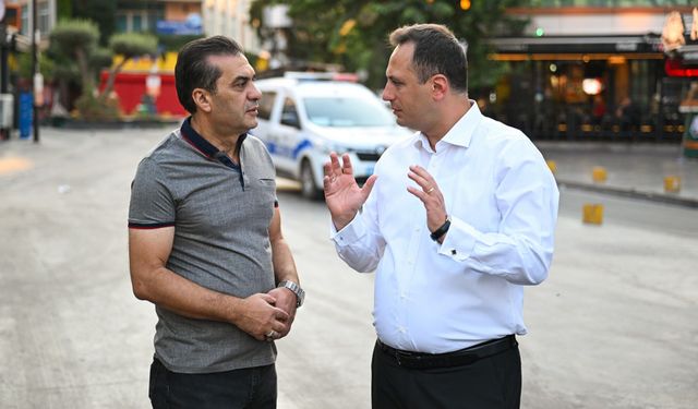 Başkan Eşki'den Bornova'nın Kalbinde Sabah Temizliği