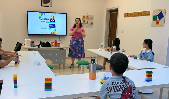 Bornovalı Minikler Lego Atölyesi'nde Geleceği Tasarladı