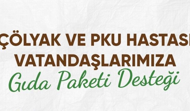 Bornova'da Özel Beslenme Gereksinimi Duyanlara Destek