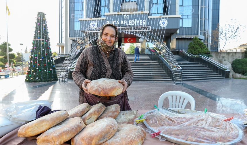 Buca'da Üretici Kadınlar Pazarı Açıldı