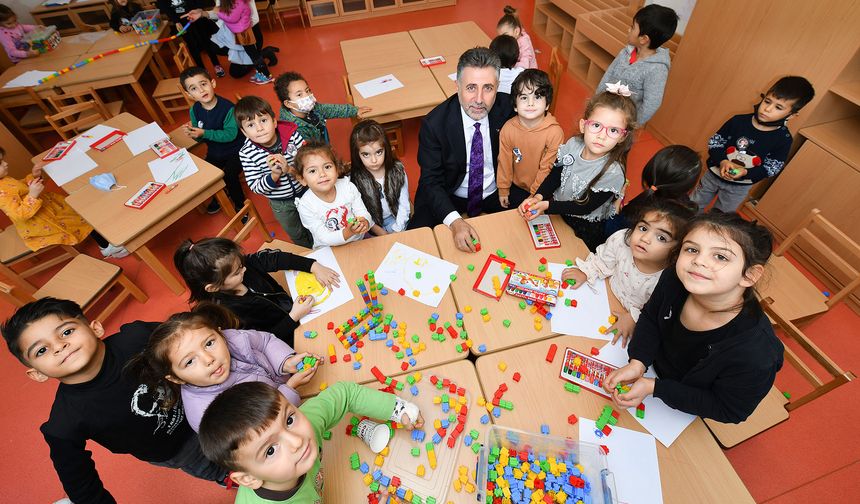 Bayraklı'da Elif Bebek Anaokulu'nun Yapımı Tamamlandı