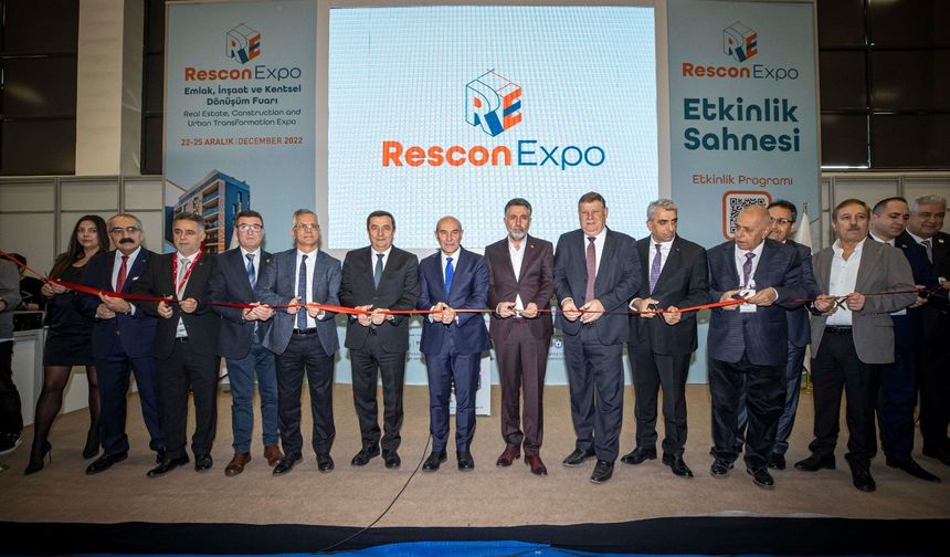 Rescon Expo: İzmir'de 'Kentsel Dönüşüm Fuarı' Başladı