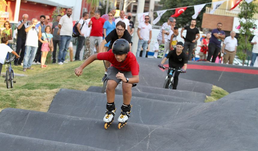 Karşıyaka'da Bir İlk: Pump Track Yarışı