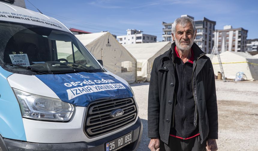 Adıyamanlı Depremzede İzmir Büyükşehir'e Arazisini Açtı