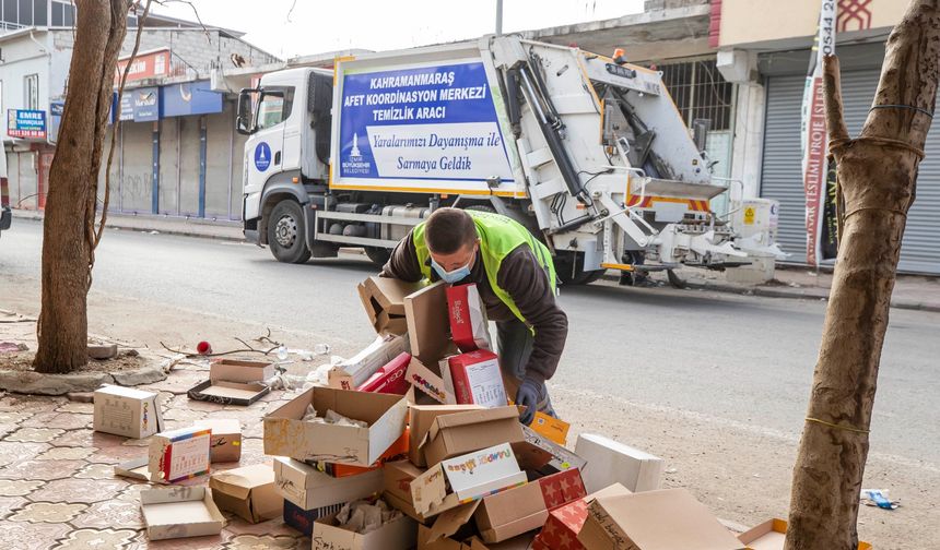 Büyükşehir'den Kahramanmaraş'ta Temizlik Seferberliği