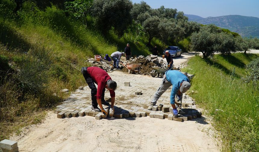 Efes Selçuk'ta Üreticiler İmeceyle Yollarına Kavuştu