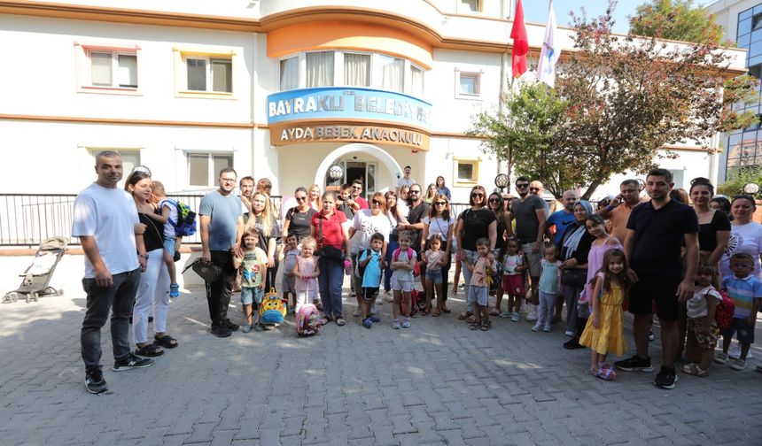 Bayraklı'nın Anaokullarında Yeni Dönem Başladı