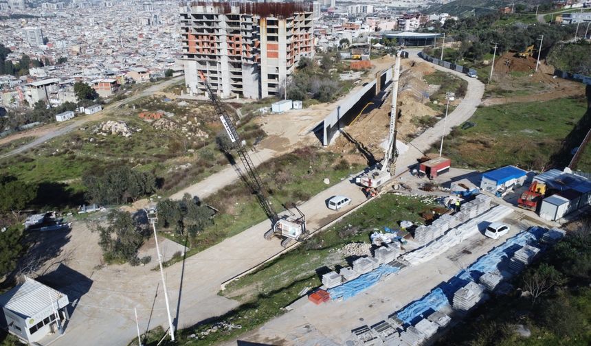 Buca Onat Tüneli'nde Yoğun Tempo