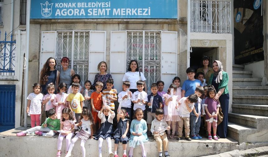 Konak'ta Çocuklara Diş Fırçalamayı Sevdiren Proje