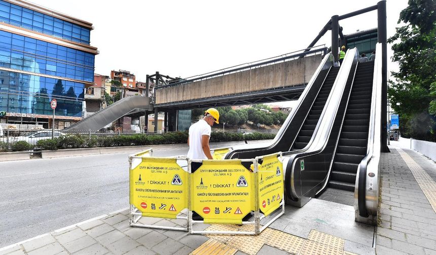 İzmir'de Asansör ve Yürüyen Merdivenler İçin Özel Ekip