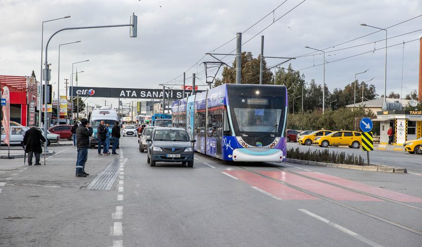 Çiğli ve Karşıyaka Tramvay Hatlarında Aktarmasız Ulaşım