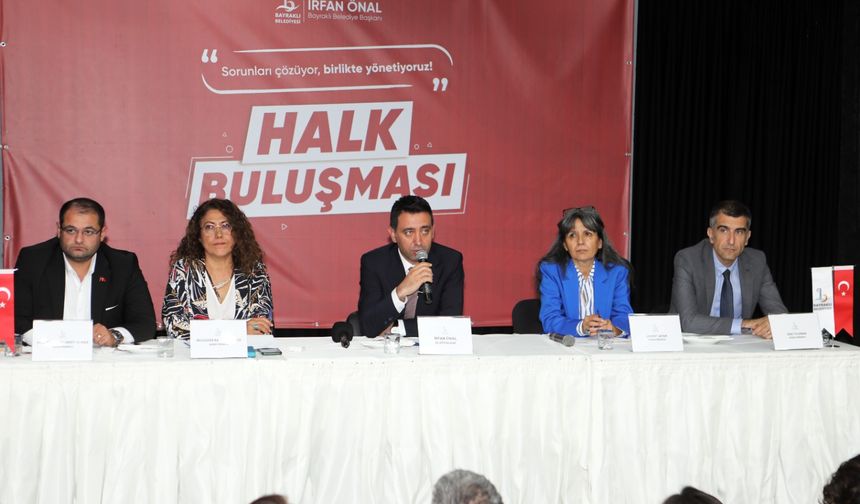 Bayraklı'da 3'üncü Halk Buluşması Yapıldı