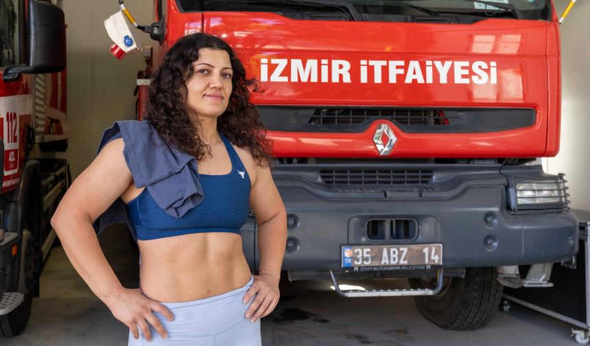 İzmir İtfaiyesi'nin Crossfit Şampiyonu Hedef Büyüttü