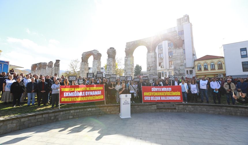 Belediye Emekçilerinden 'Meryem Ana' Eylemi