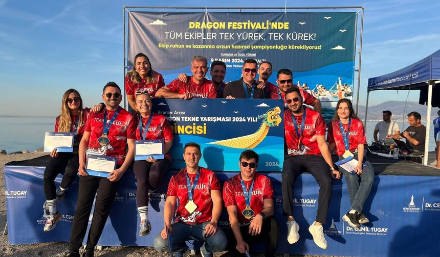 İzmir'de Dragon Festivali Nefes Kesti