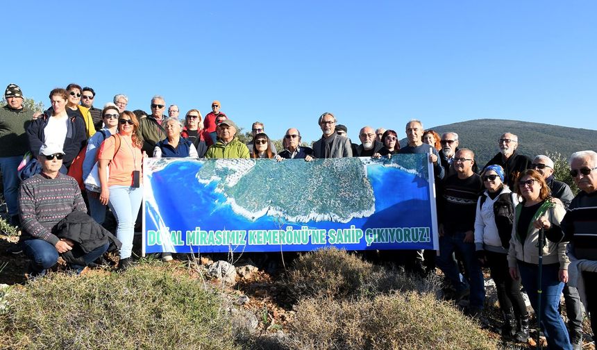 Kuşadası'nda Çevreciler Kemerönü'nü Korumakta Kararlı