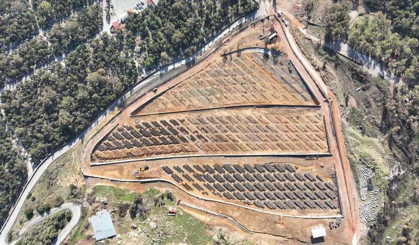 Örnekköy'e Çift Katlı Mezarlık Geliyor