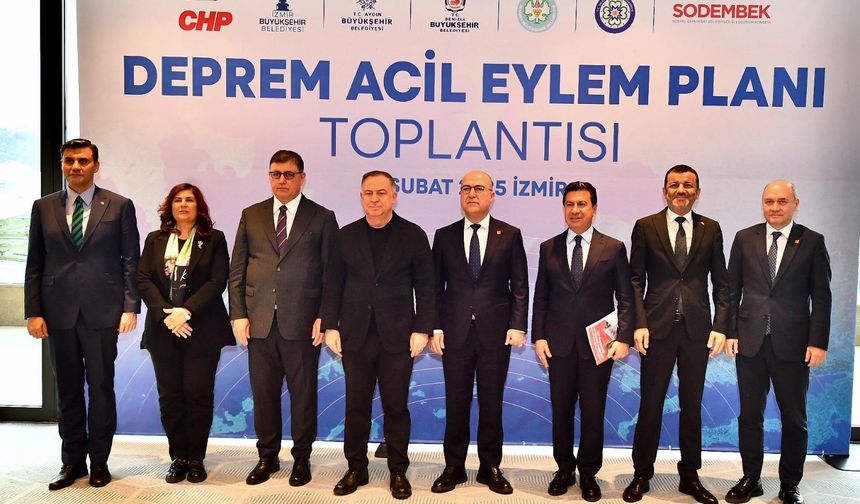 CHP'li Ege Belediyelerinden Acil Eylem Planı Toplantısı