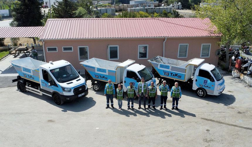 Kuşadası'nda 'Alo Çöp Taksi' Dönemi Başladı