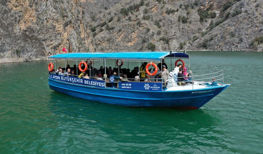 Başkan Çerçioğlu'nun Aydın'a Kazandırdığı Arapapıştı Kanyonu Bir Kez Daha Kapılarını Açtı
