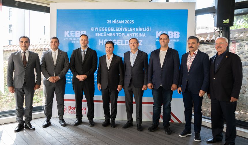 Kıyı Ege Belediyeleri Bornova'da Buluştu