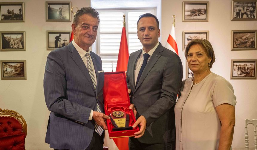 ADD Başkanı Hüsnü Bozkurt'tan Başkan Ömer Eşki'ye Ziyaret