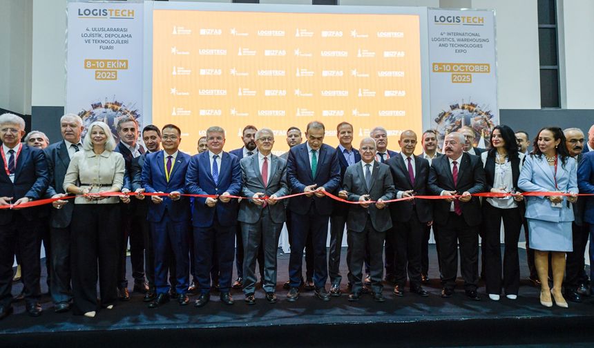 İzmir'de LOGISTECH Fuarı Kapılarını Açtı
