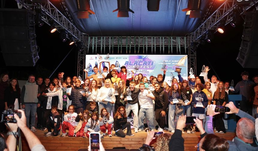 Alaçatı Windfest'te Ödüller Sahiplerini Buldu