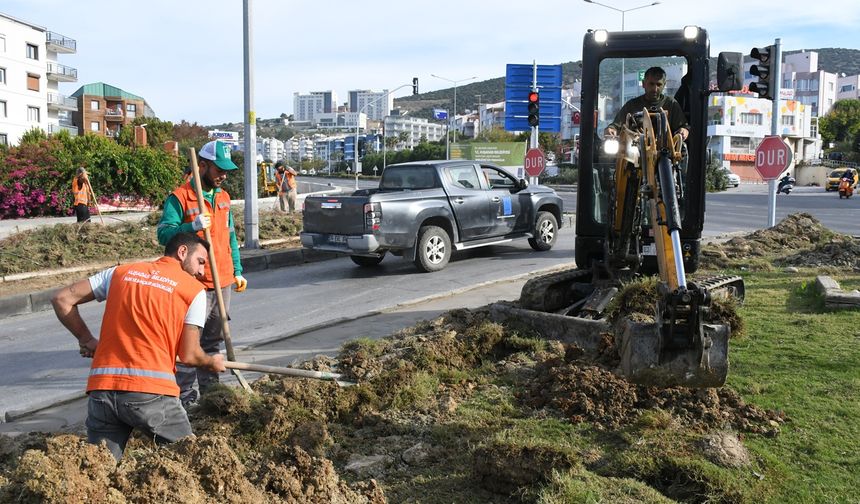 Kuşadası'nda Peyzaj Düzenlemelerine Su Tasarrufu Planlaması