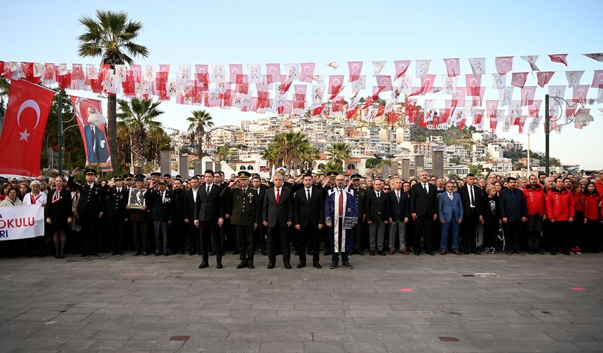 Kuşadası Ata'sını Saygı ve Özlemle Andı