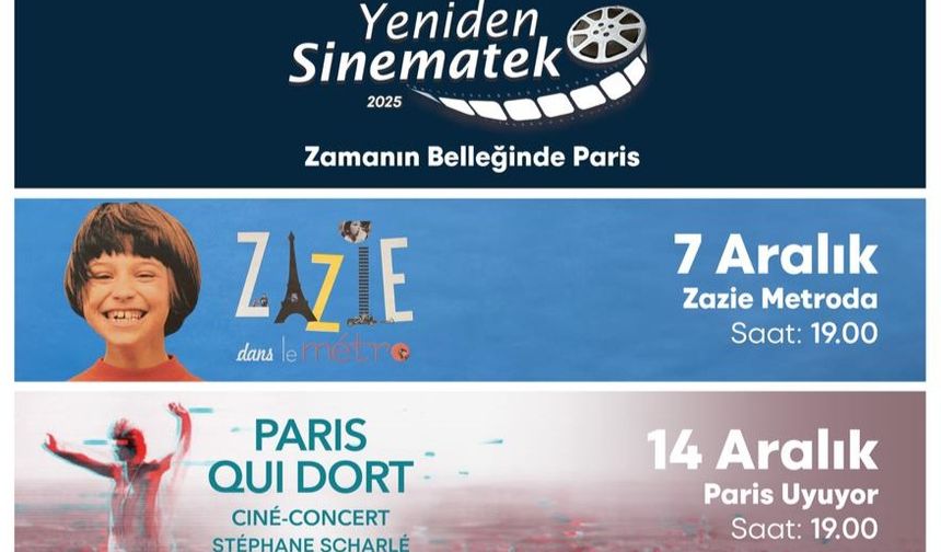 Yeniden Sinematek'ten Zamanın Belleğinde Paris Seçkisi