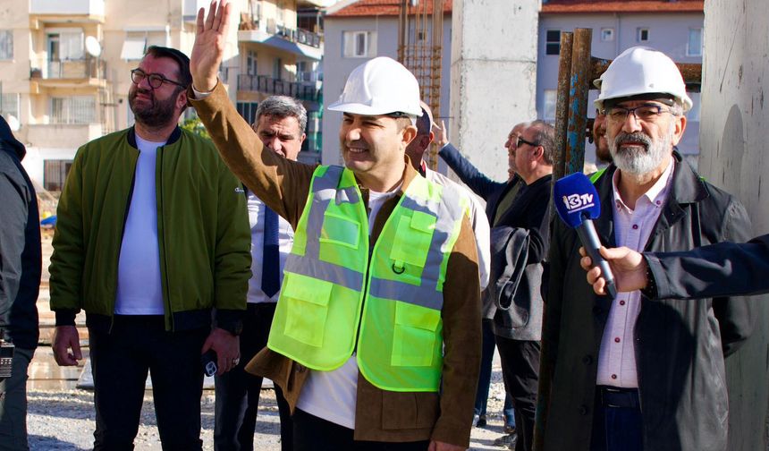 Kuşadası'nın Vizyon Projesi Hızla Yükseliyor