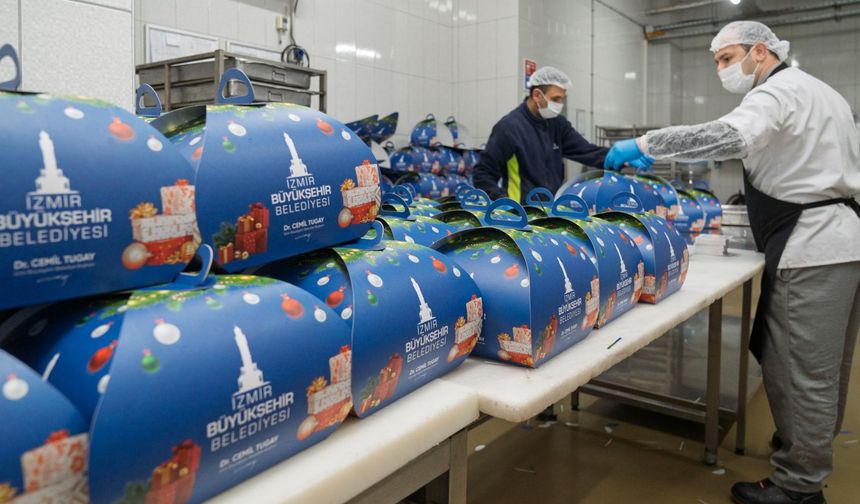 Yeni Yıl Pastaları Bu Yıl da Büyükşehir'den