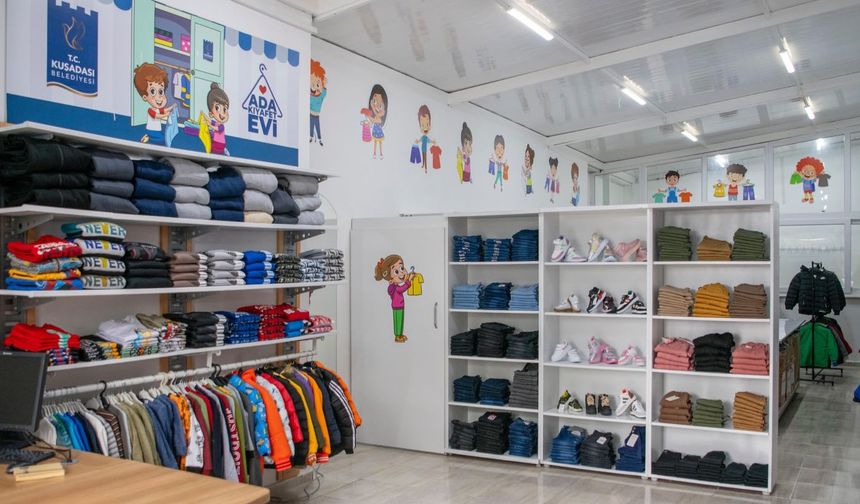 Kuşadası'nda Dayanışmanın En Güzel Örneği: Ada Kıyafet Evi