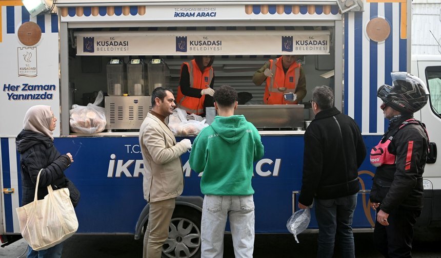 Kuşadalılar Güne Sıcak Bir Başlangıç Yaptı