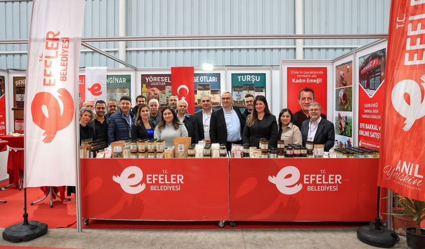 Efeler'in Ürünleri Tarım Fuarı'nda Yerini Aldı