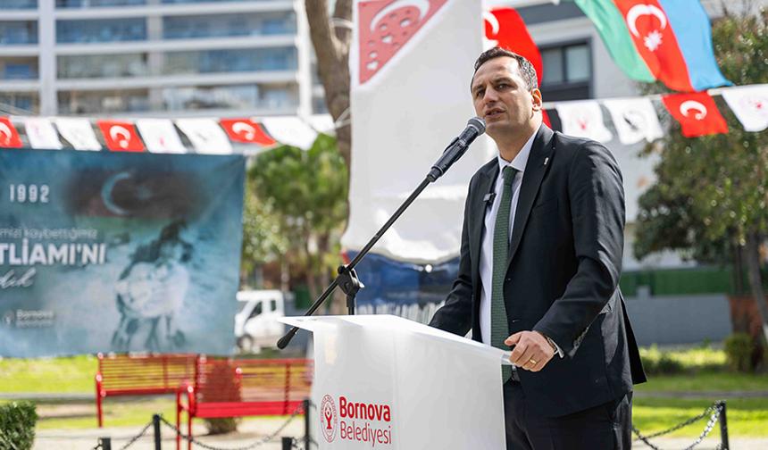 Hocalı Katliamı 33. Yılında Bornova'da Anıldı